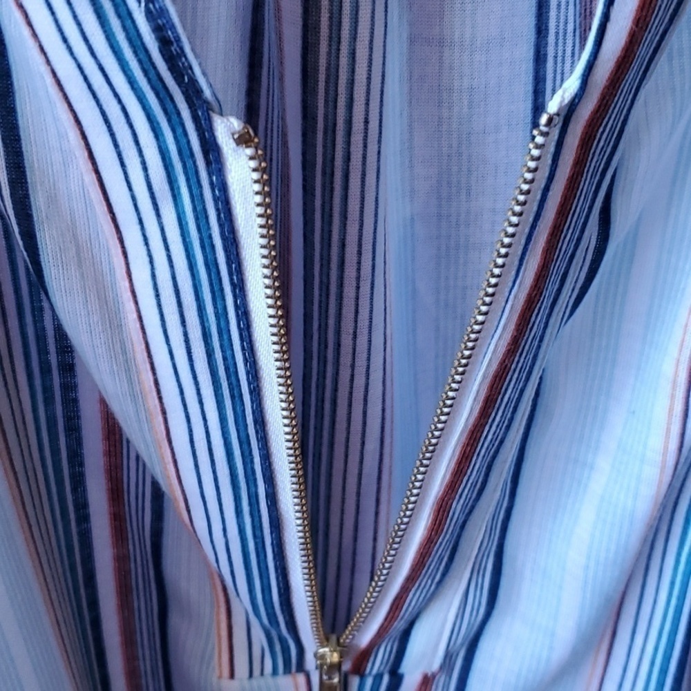 Blue Mood blue stripe SS top NWT size 3X - Picture 7 of 11
